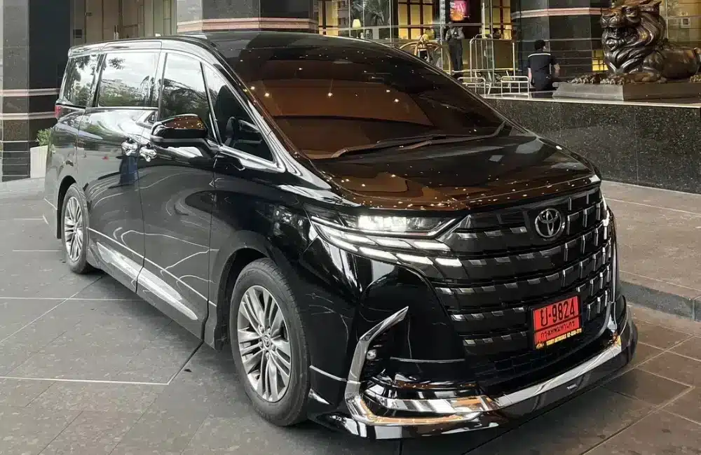 Toyota Alphard รถตู้ครอบครัวปี 2025